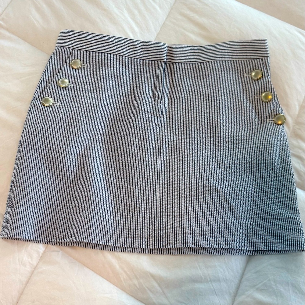 JCrew Seersucker Skirt-Sz4